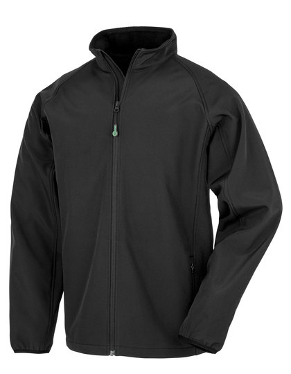 Recycled 2-Layer Printable Youth Softshell Jacket