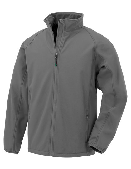 Recycled 2-Layer Printable Youth Softshell Jacket