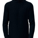 Lux Hooded Knitfleece Jacket