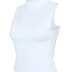 Women´s High Neck Crop Vest