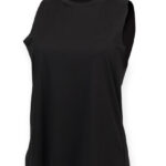 Women´s High Neck Slash Armhole Vest