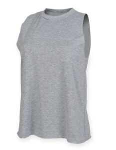 Women´s High Neck Slash Armhole Vest