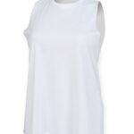 Women´s High Neck Slash Armhole Vest