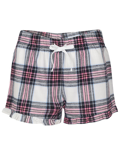 Women´s Tartan Frill Lounge Shorts