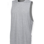 Men´s High Neck Slash Armhole Vest