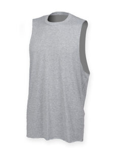 Men´s High Neck Slash Armhole Vest