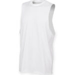 Men´s High Neck Slash Armhole Vest
