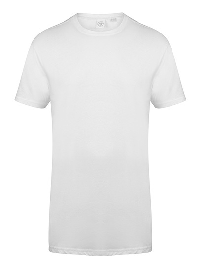 Men´s Longline T-Shirt With Dipped Hem
