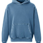 Unisex Vintage Organic Cotton Hooded Sweatshirt