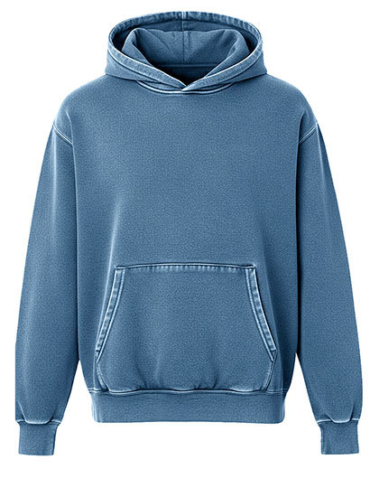 Unisex Vintage Organic Cotton Hooded Sweatshirt