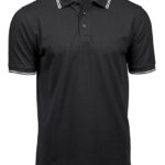 Men´s Luxury Stripe Stretch Polo