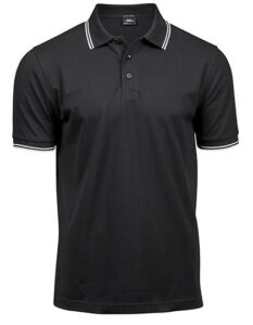 Men´s Luxury Stripe Stretch Polo