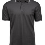 Men´s Luxury Stripe Stretch Polo