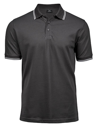 Men´s Luxury Stripe Stretch Polo