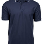 Men´s Luxury Stripe Stretch Polo