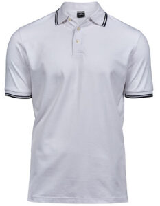 Men´s Luxury Stripe Stretch Polo
