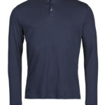 Pima Cotton Long Sleeve Polo