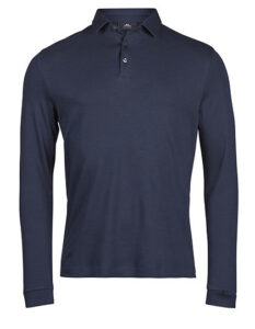 Pima Cotton Long Sleeve Polo