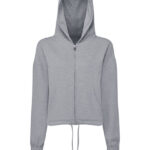 Women´s Recycled Drawstring Full-Zip Hoodie