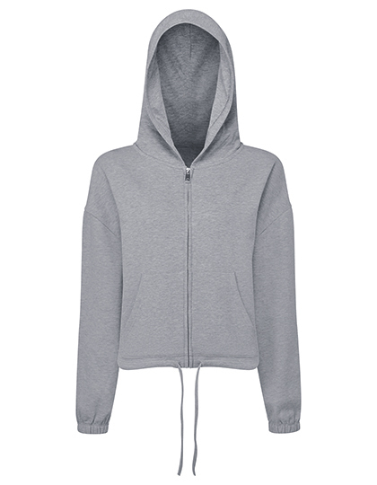 Women´s Recycled Drawstring Full-Zip Hoodie