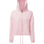 Women´s Recycled Drawstring Full-Zip Hoodie