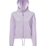 Women´s Recycled Drawstring Full-Zip Hoodie