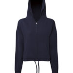 Women´s Recycled Drawstring Full-Zip Hoodie