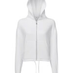 Women´s Recycled Drawstring Full-Zip Hoodie