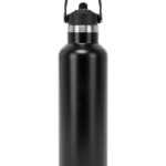 Vacuum Sports Water Bottle with Flip Up Straw