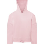 Kids Recycled Cropped Oversize Hoodie