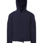 Kids Recycled Cropped Oversize Hoodie
