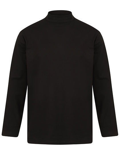 Roll-Neck Long-Sleeve Top