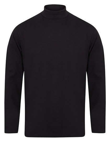 Roll-Neck Long-Sleeve Top