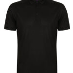 Men´s Slim Fit Stretch Polo Shirt + Wicking Finish - Black