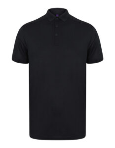 Men´s Slim Fit Stretch Polo Shirt + Wicking Finish - Navy