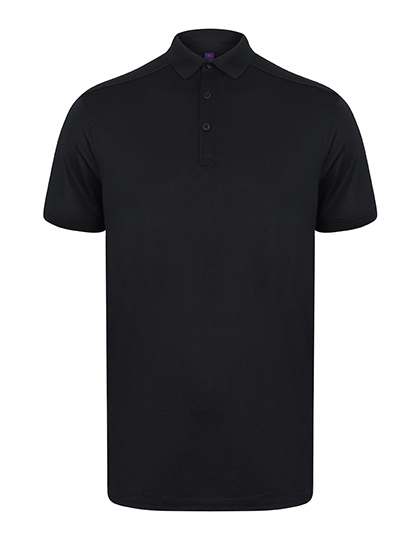 Men´s Slim Fit Stretch Polo Shirt + Wicking Finish - Navy