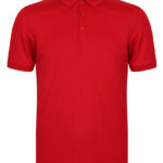 Men´s Slim Fit Stretch Polo Shirt + Wicking Finish - Red