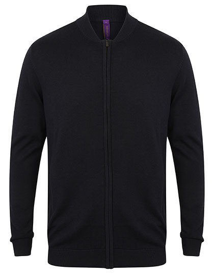 Unisex Zip Through Cardigan