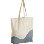Organic Cotton Wave Print Maxi Bag
