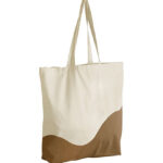 Organic Cotton Wave Print Maxi Bag