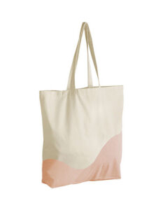 Organic Cotton Wave Print Maxi Bag