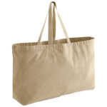 Garment Dyed Oversized Tote Bag