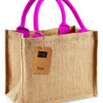 Jute Mini Gift Bag