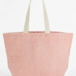 Soft Washed Jute Beach Bag