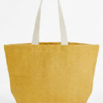 Soft Washed Jute Beach Bag