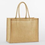 Natural Starched Jute Classic Shopper
