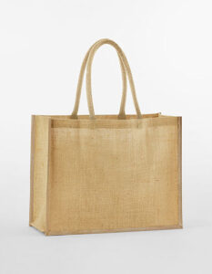 Natural Starched Jute Classic Shopper