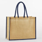 Natural Starched Jute Classic Shopper