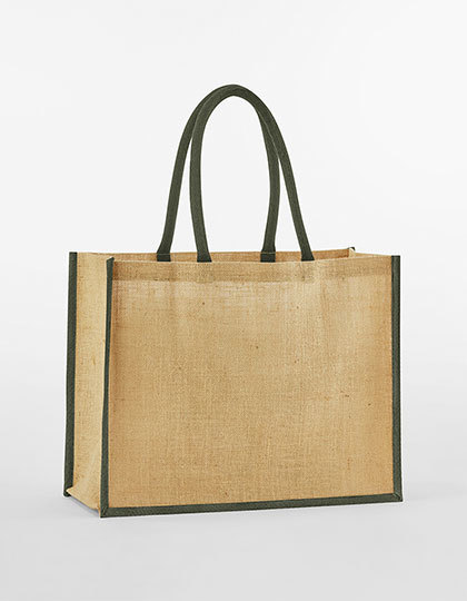Natural Starched Jute Classic Shopper