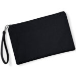 Canvas Wristlet Pouch